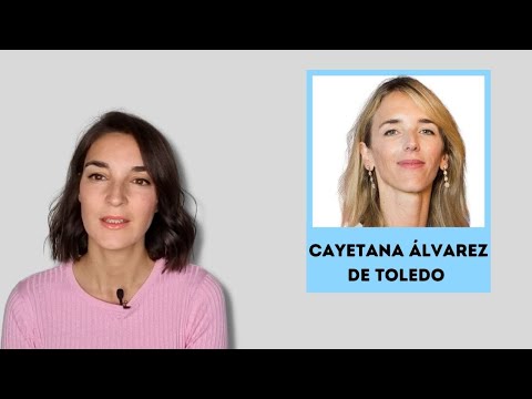 IMITACIÓN DE CAYETANA ÁLVAREZ DE TOLEDO