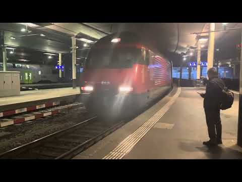 IC6 nach Basel SBB Einfahrt in Bern und IC61 nach Interlaken Ost Einfahrt in den Bahnhof Bern Gleis6