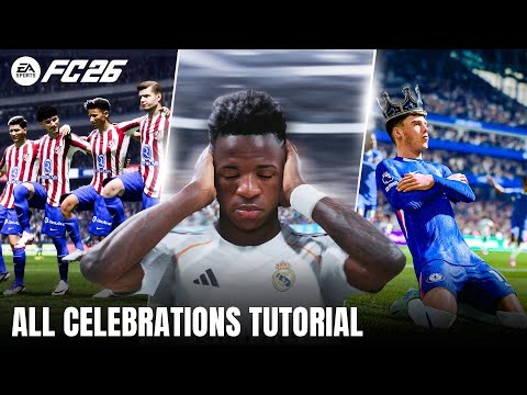 EA FC 26 ALL CELEBRATIONS TUTORIAL | Xbox & PS5