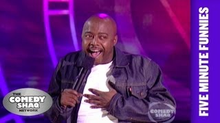 Donnell Rawlings⎢Brothers have two kinds of laughs⎢Shaq's Five Minute Funnies⎢Comedy Shaq