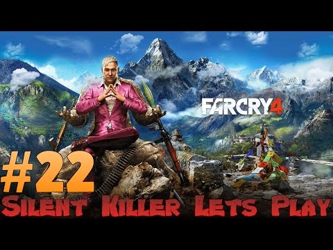 Farcry 4 Stealth + Silenced Weapons Lets Play - Bow vs Rino! Ep 22