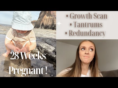 28 Week Pregnant! | Growth Scan, Redundancy, Tantrums & Screen Time BAN! + Family Days Out