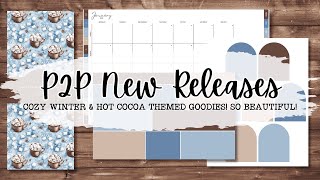 Cozy Winter & Hot Cocoa Digital Stickers & More 🤩 So Beautiful & Perfect for the Chilly Season! ☃️