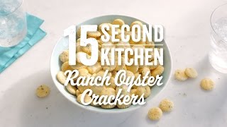 Ranch Oyster Crackers Recipe