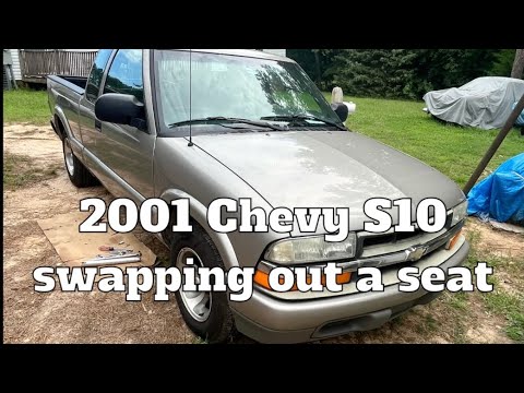 01 S10 remove & install a bucket seat