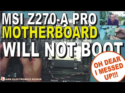 Learn Electronics Repair 29 Gigabyte GA H55M S2V Asrock G31M GS Motherboards a Mystery AGP GPU