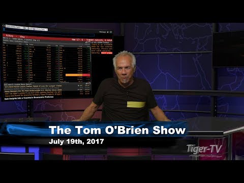 July 19th Daily Stock Market Recap by Tom O'Brien on TFNN   2017