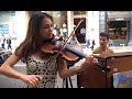 Spontaneous Street Piano and Violin Duet in New York City