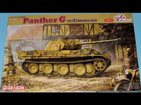 Sd.Kfz.171 Panther G, Dragon 6384 (2009) - Box contents