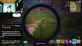 I made this CRAZY shot on stream #fortnite #trickshot #gaming