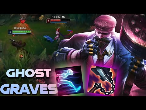 RUNNING ENEMY DOWN WITH GHOST GRAVES | Scripter1v9