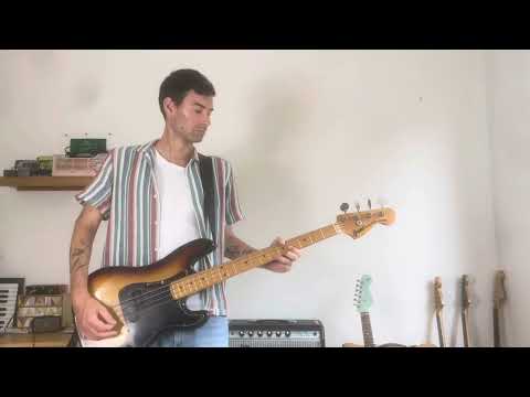 Greco Precision Bass with Big Muff (green Russian clone)