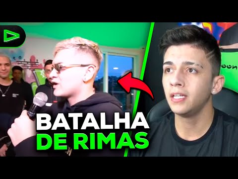 LOUD CRUSHER REAGINDO À BATALHA DE RIMAS NA LOUD feat. ALDEIA!