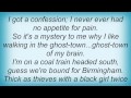Jim White - Ghost-Town Of My Brain Lyrics