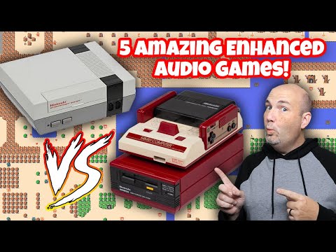 NES VS Famicom Disk System - 5 Import Games with Better Audio!