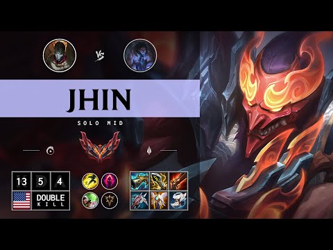 Jhin Mid vs Sylas: Rampage - NA Grandmaster Patch 14.15