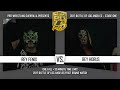 Rey Fénix Vs Rey Horus PWG BOLA 2017 FULL MATCH