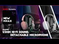 Геймерські дротові навушники Mars Gaming MHAX Black RGB, відео мініатюра №1 Геймерські дротові навушники Mars Gaming MHAX Black RGB, відео мініатюра №1