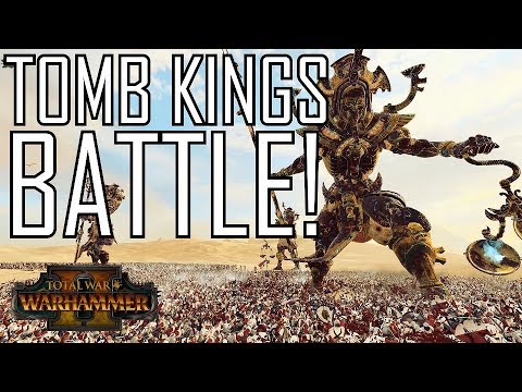 TOMB KINGS BATTLE! - Total War: Warhammer 2