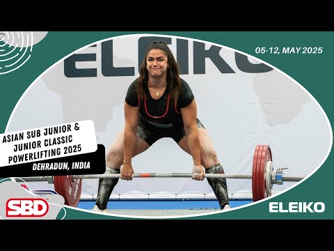 Men  66kg & 74kg -  SJr & Jr - Asian Sub Junior & Junior Classic Powerlifting Championship 2025