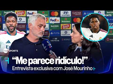 MOURINHO SE DECLARA PARA ENDRICK E SE IRRITA AO COMENTAR SUSPENSÃO DE VINI JR | ENTREVISTA EXCLUSIVA