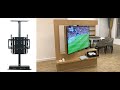 GZ Kinbay Electric Manual Rotating Tv Unit Design One TV Two Rooms Popular For Hotel Apartment
