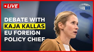 MEPs discuss the latest developments with EU foreign policy chief Kaja