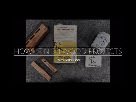 How to do final wood finishing using Boiled Linseed Oil