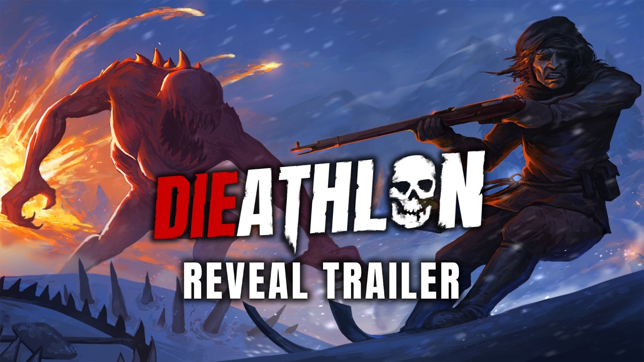Video de YouTube: DIEATHLON: acción frenética sobre esquís en este shooter para PC