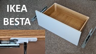 How to remove Ikea Besta drawer