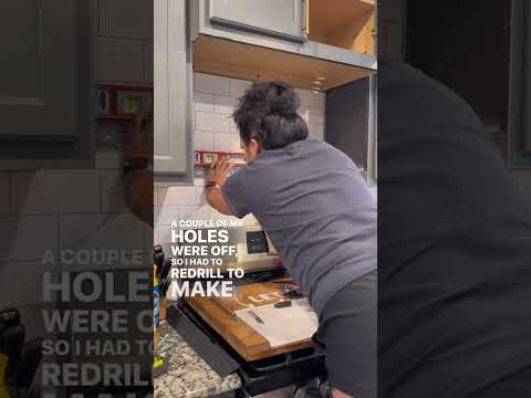 4 Steps to Avoid When Installing New Microwave #homeimprovement #kitchen glowup #diy