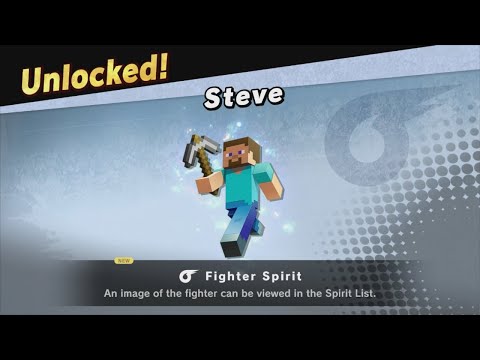 Super Smash Bros. Ultimate - Classic Mode - Steve (DLC)