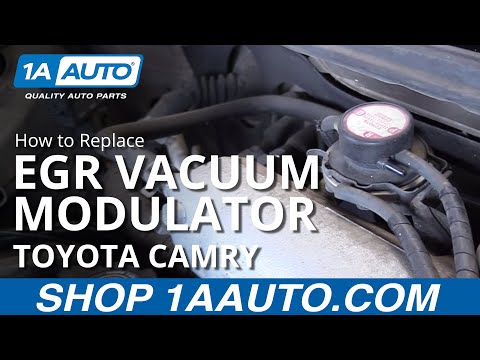 How to Replace EGR Vacuum Modulator 92-01 Toyota Camry