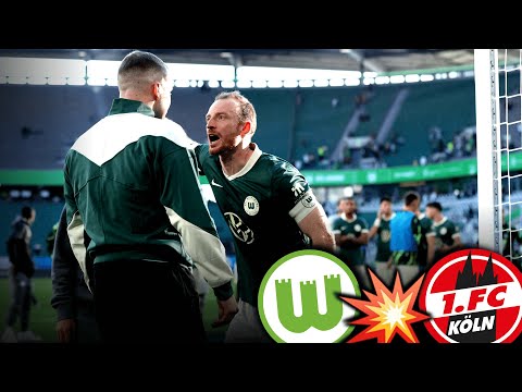 Wolfsburg boss clashes with away fans! (and players)