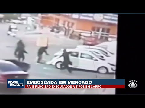 Novas imagens mostram execução de pai e filho em Almirante Tamandaré