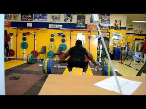 Hercule David Matam Snatch 150kg x2