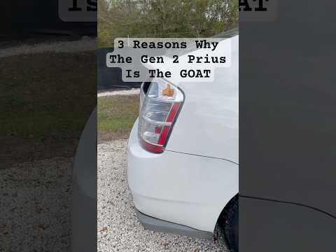 Three Reasons Why The Gen 2 (04-09) Prius Is The GOAT #prius
