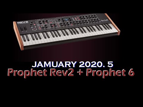 REV2 + Prophet 6 with a sprinkle of Valhalla