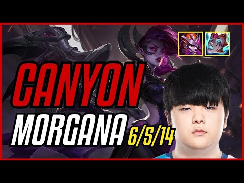 CANYON - MORGANA vs KAYN JUNGLE - EUW MASTER - PATCH 11.9