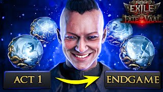 LEVEL FAST With Ice MONK (ACT 1 → Endgame) | POE2 0.4