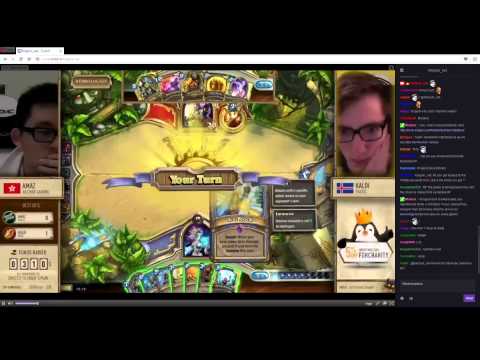 Kinguin - Amaz (Priest) vs Kaldi (Mage) - match 1 - Hearthstone January 2015