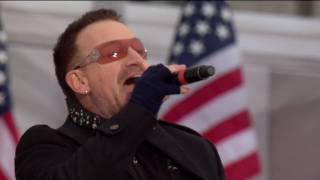 U2 - Pride + City Of Blinding Lights Live Obama Concert Washington [HD - High Quality]