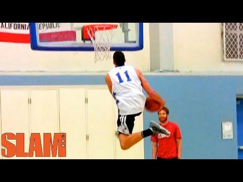 Aaron Gordon EASTBAYS off two steps at 2014 NBA Draft Workout