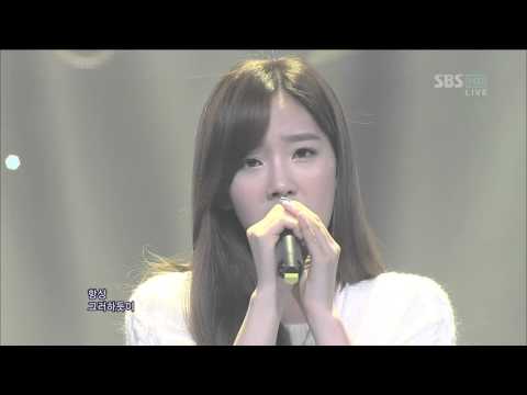 TaeYeon SBS Popular Song 120916 Closer HDTV 1080i