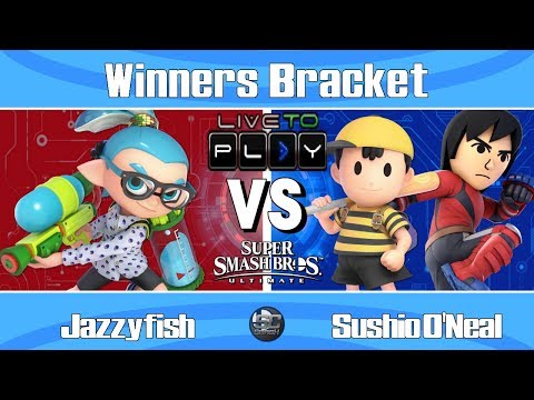 LTP4 - Jazzyfish (Inkling) VS Sushio O'Neal (Ness, Mii Brawler) - SSBU Winners