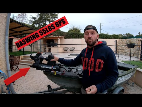Présentation Du HASWING Cayman 55lbs GPS 12 V fonction ancrage