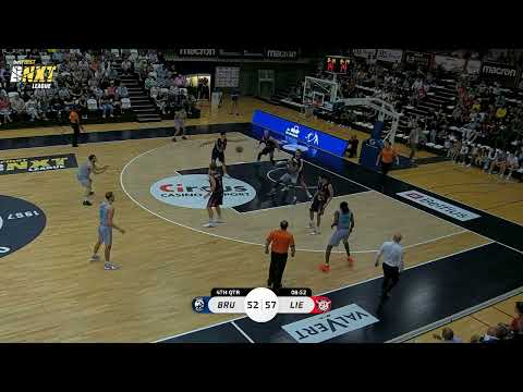 Sean Pouedet with 12 Points vs  RSW Liege Basket