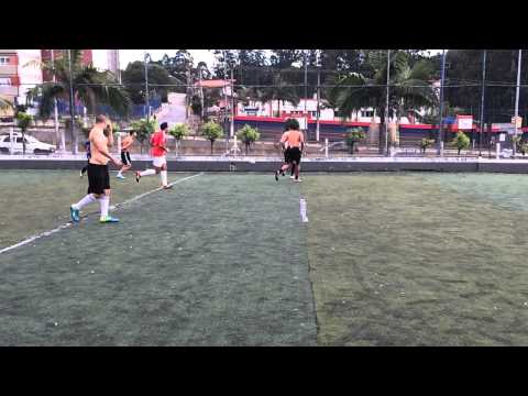 Futebol Villa Gaúcho - Grande defesa do Renan