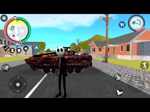 Stickman ny city police crime with tank | Stickman rope hero 2 new game | Gaming section