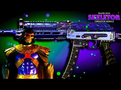 the NEW *SKELETOR* Skin is INSANE in MW2💀(Tracer Pack Skeletor Operator Bundle)